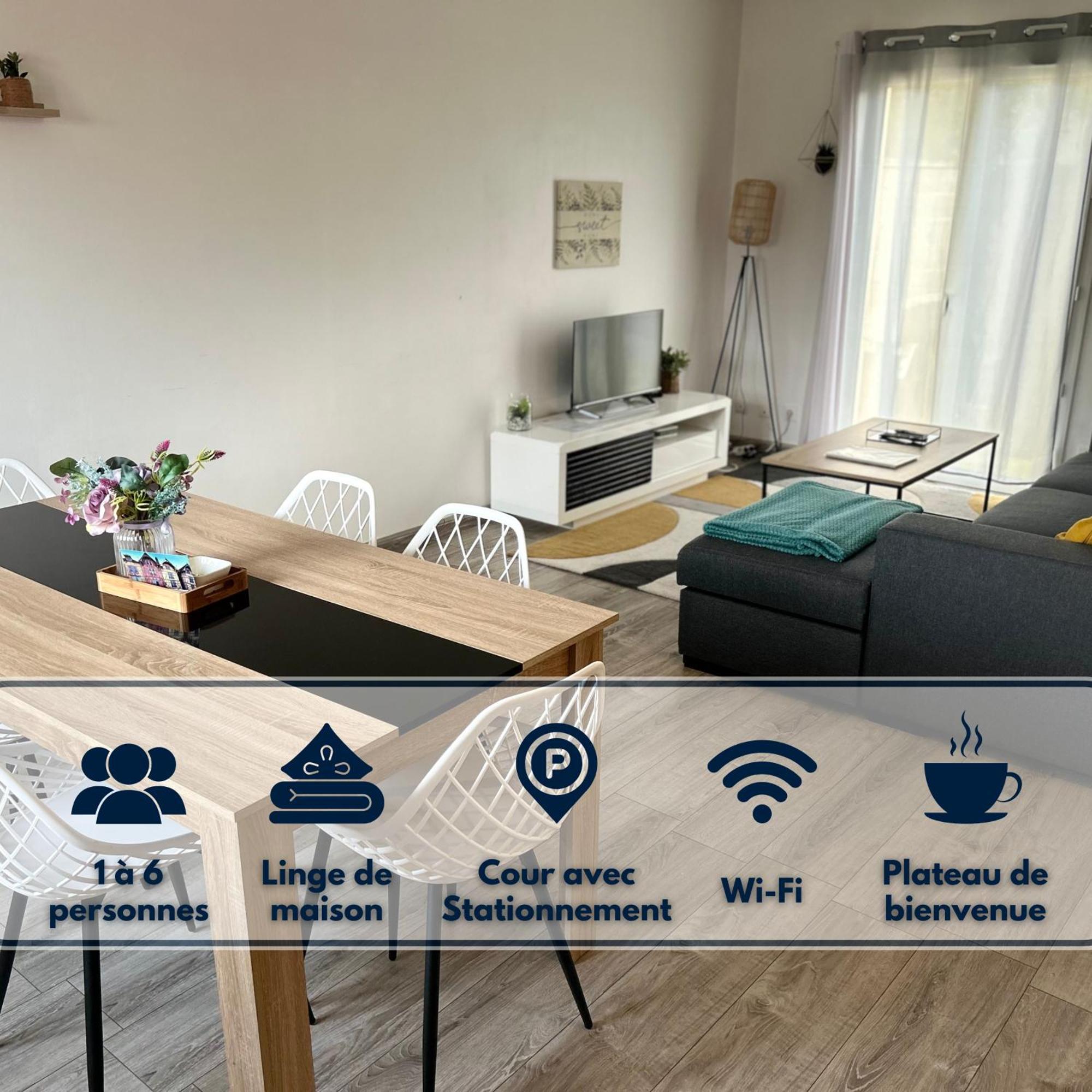 Maison Mitoyenne Avec Cour + Parking Sainte-Savine 외부 사진